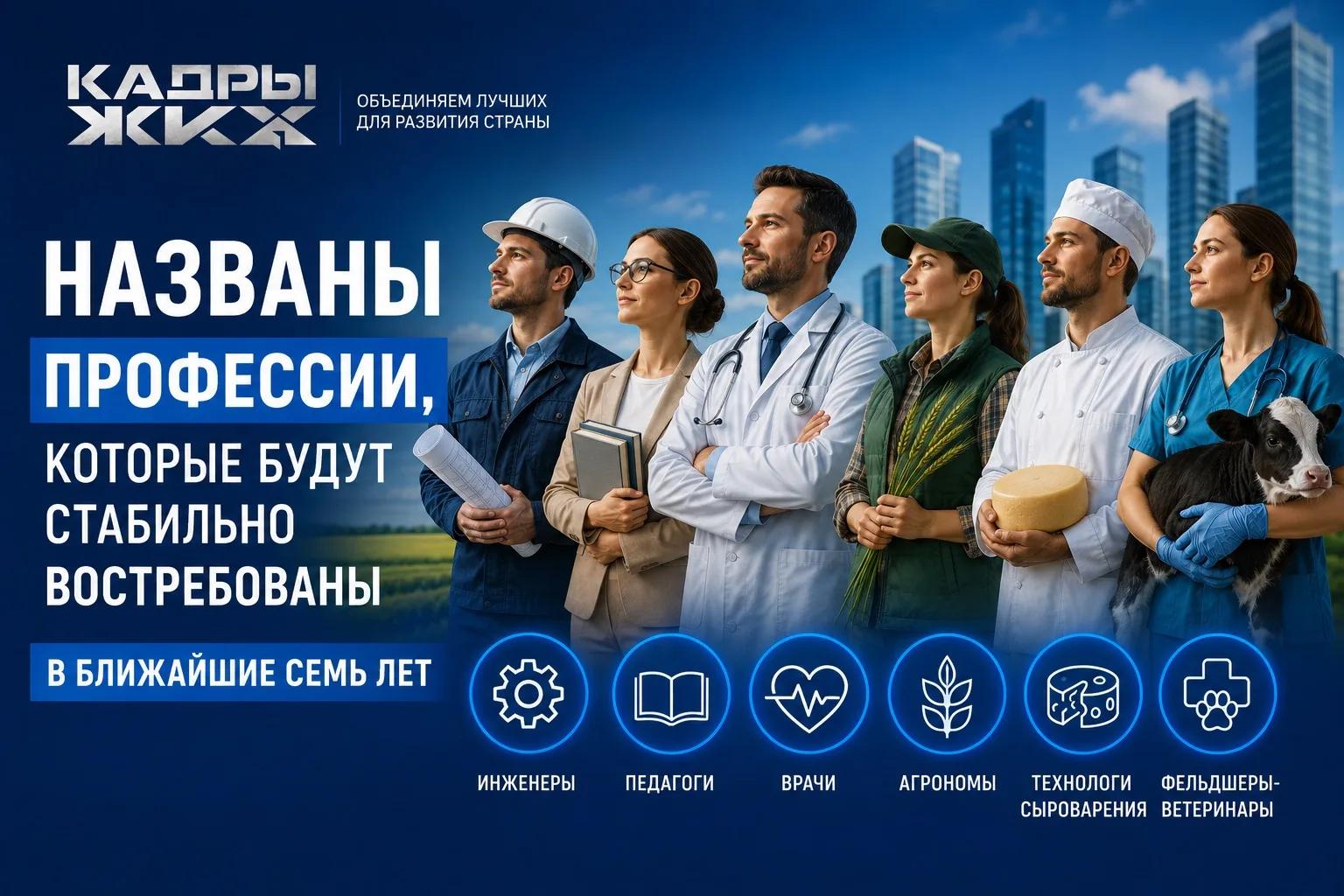 Названы профессии, которые будут стабильно востребованы в ближайшие семь лет